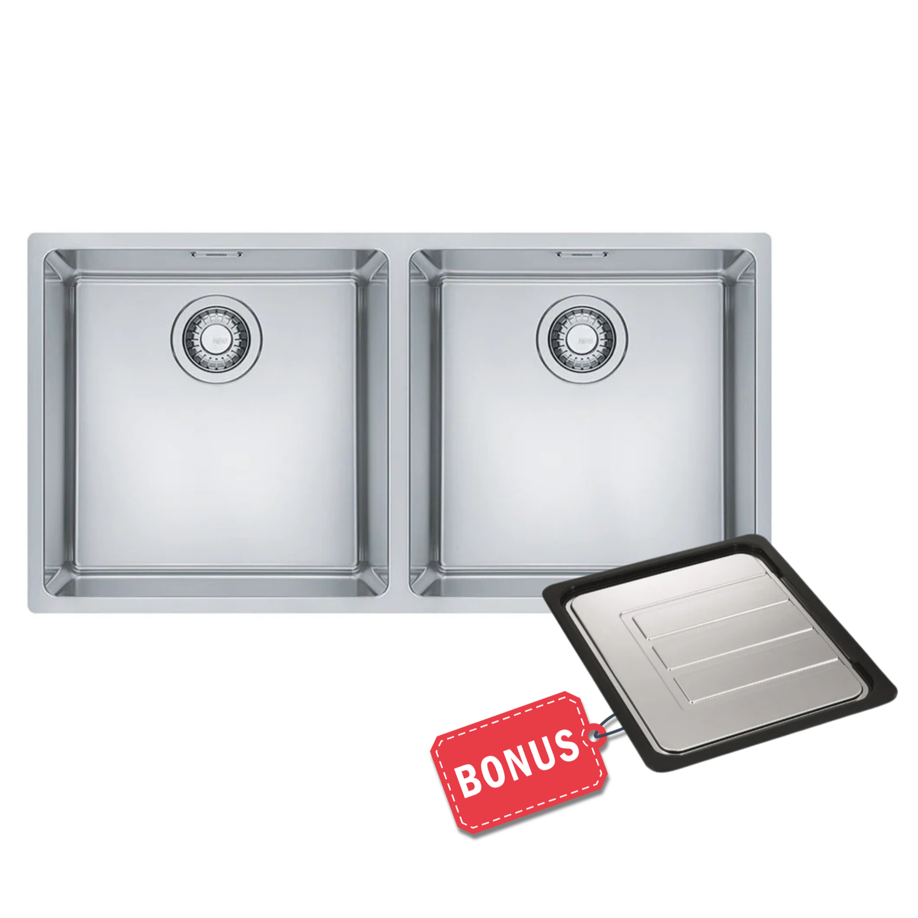 Franke Maris MRX220-40/40 Double Bowl Sink