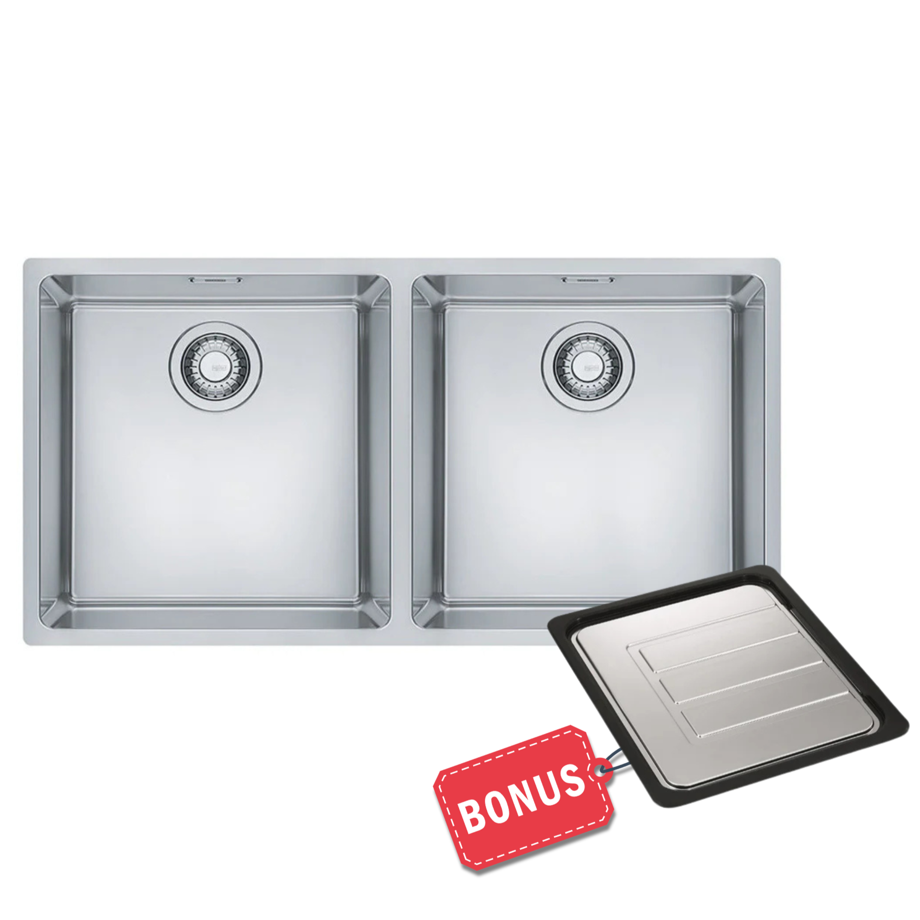 Franke Maris MRX220-40/40 Double Bowl Sink