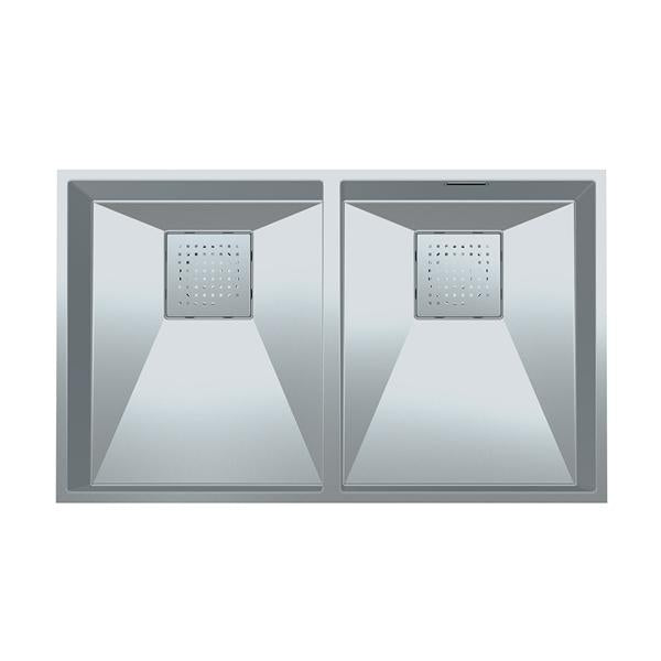 Franke Peak PKX120-34/34 Double Bowl Sink