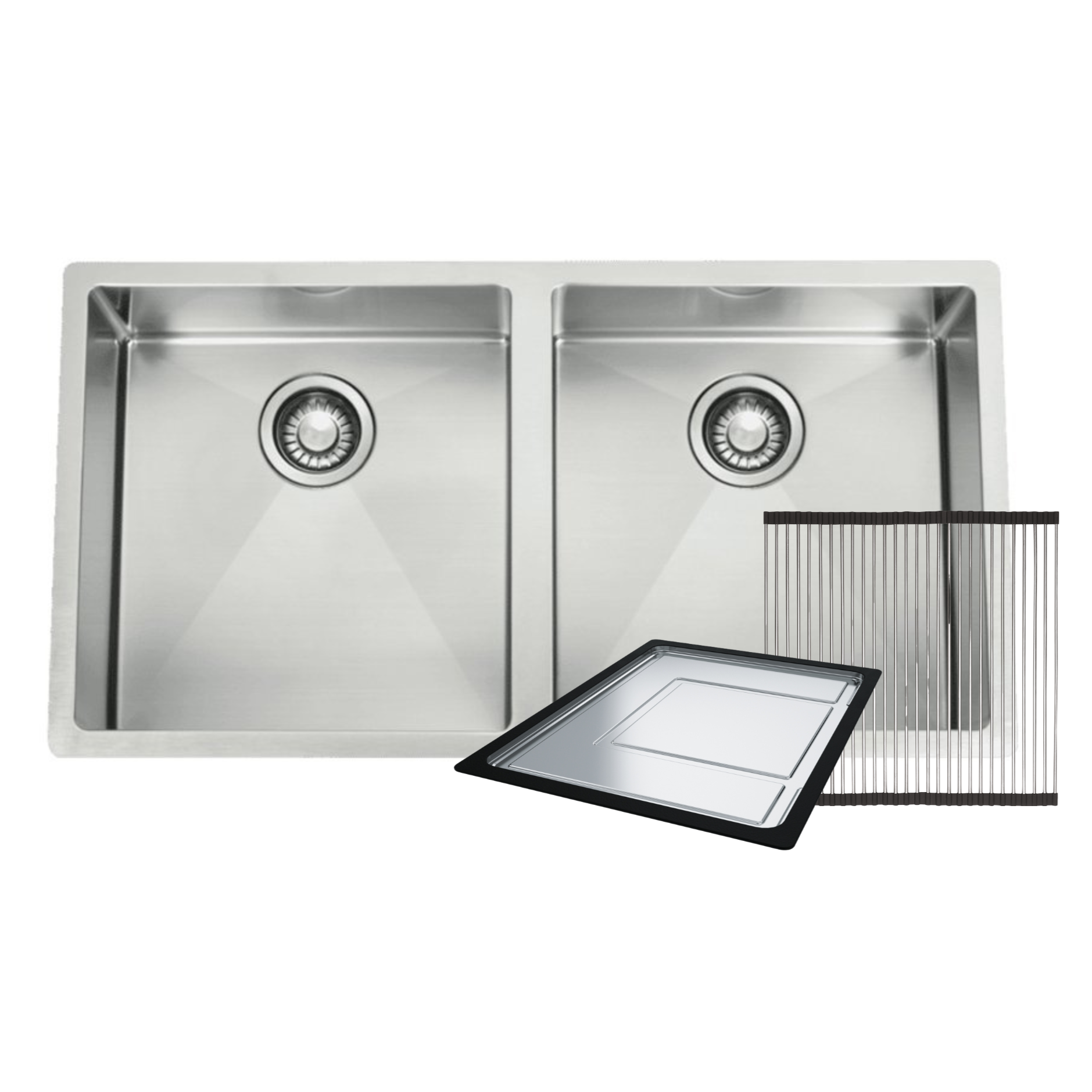 Franke Planar PZX220-36 Double Bowl Sink