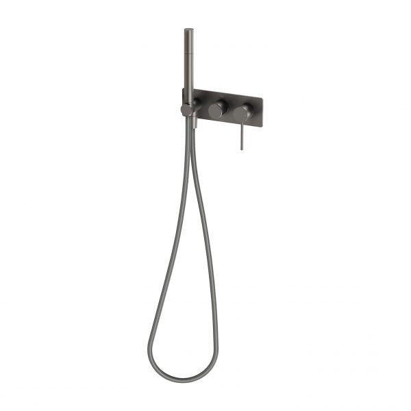 Phoenix Vivid Slimline Wall Shower System Gun Metal