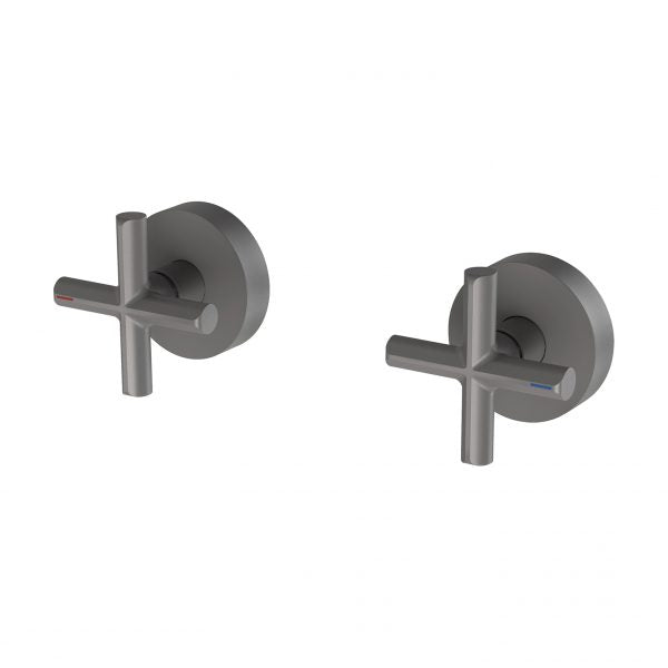 Phoenix Vivid Slimline Plus Wall Top Assemblies Gun Metal
