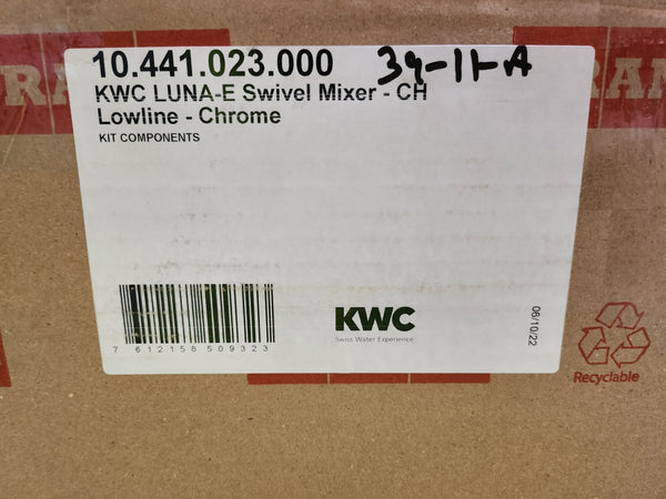 KWC Luna E Swivel Chrome Tap - 10.411.023.000