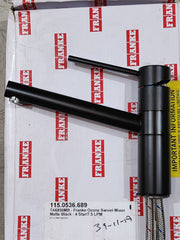 Franke Ozone TA6850MB Swivel Black Tap