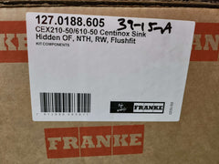 Franke Centinox CEX210-50 Single Bowl Sink