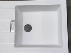 Franke Sirius SID611PW Single Bowl White Sink