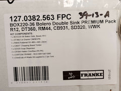 Franke Bolero BOX220-36 Double Bowl Sink Accessory Pack
