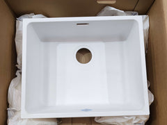 Franke Kubus KBG110-50PW Single Bowl Granite Sink