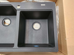 Franke Urban UBG620-86 Double Bowl Granite Onyx Sink