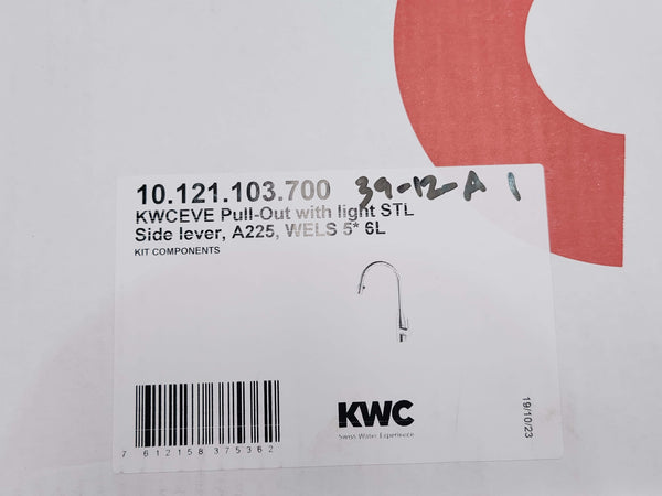KWC Eve Pull Out With Light Stainless Steel - 10.121.103.700