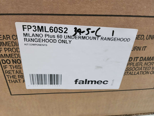 Falmec Milano Plus 60 Undermount Rangehood