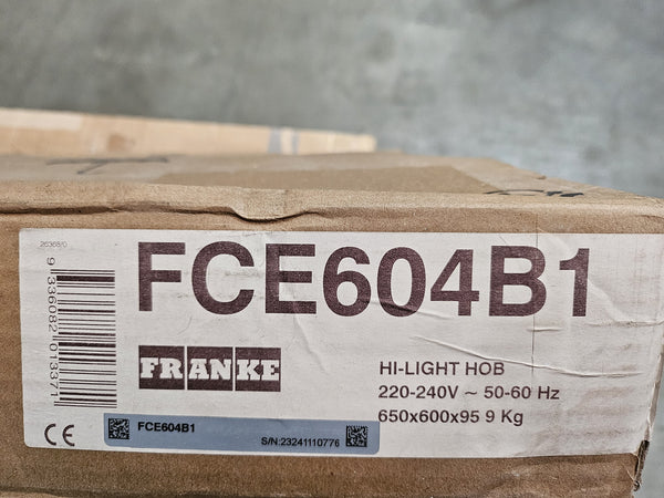 Franke Urban FCE604B1 Ceramic Cooktop