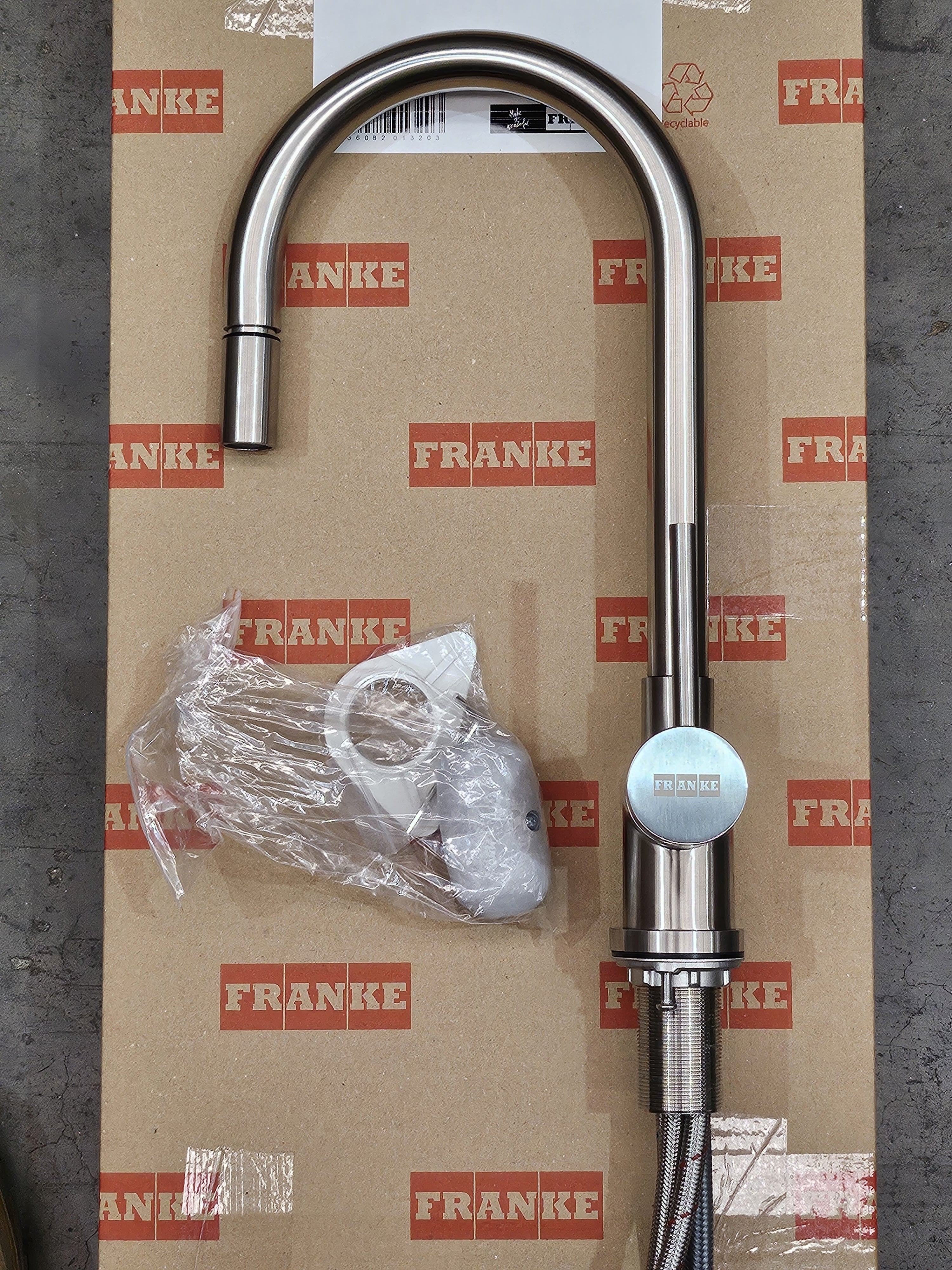 Franke Leda TA9541 Stainless Steel Pullout Tap