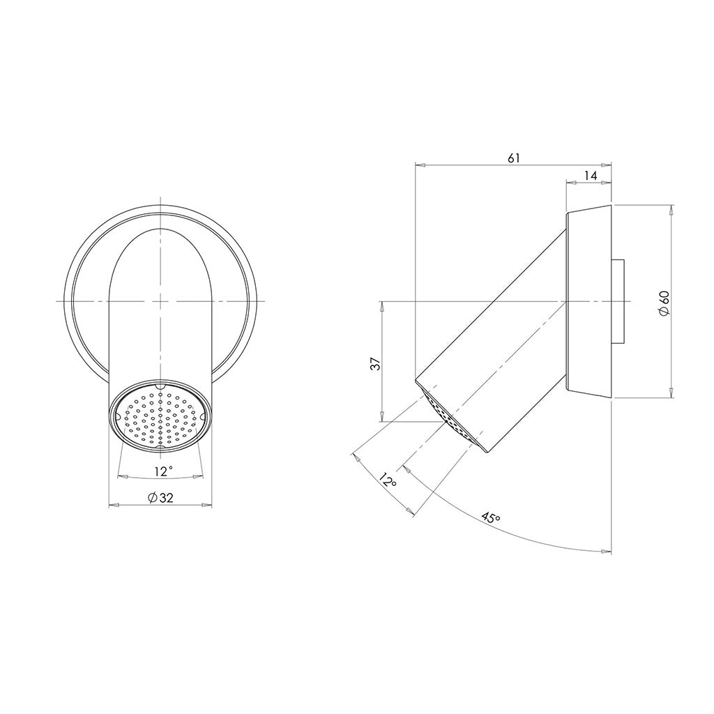 Phoenix Vivid Anti-Vandal Shower