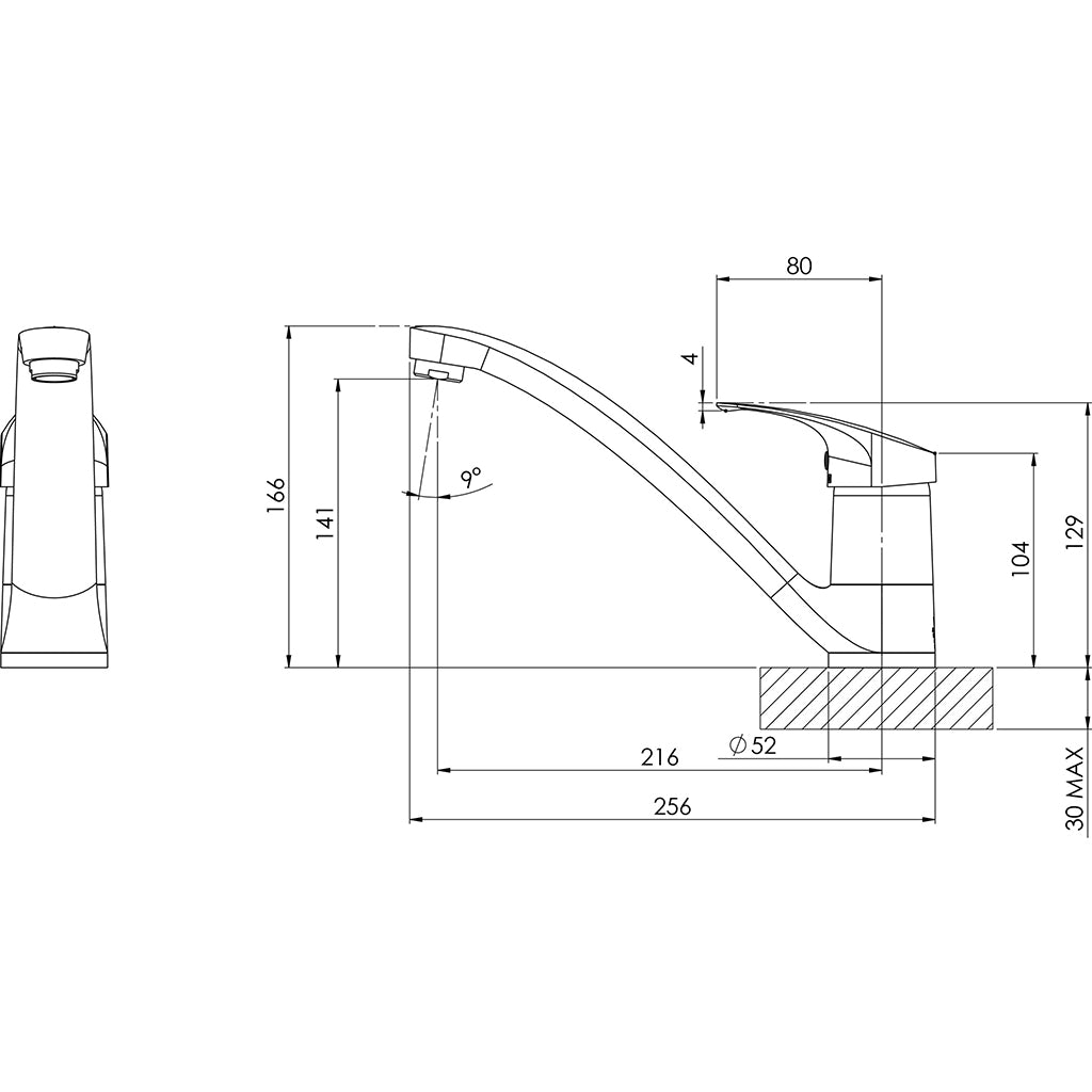 Phoenix Georgio Sink Mixer