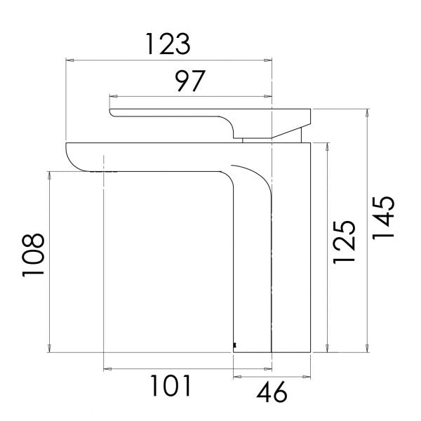 Phoenix Gloss Basin Mixer