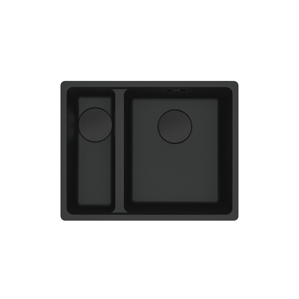 Franke Maris MRG260-34/15SBL 1 & 1/4 Matte Black Sink