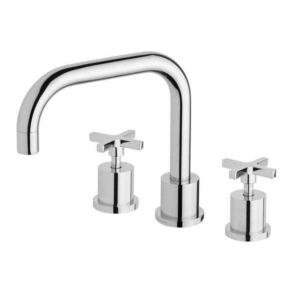 Phoenix Radii Basin Set 160mm Squareline Chrome
