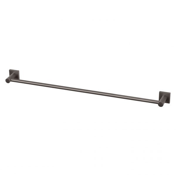 Phoenix Radii Single Towel Rail 800mm Gunmetal