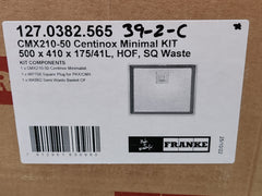 Franke CMX210-50 Centinox Minimalist Single Bowl Sink