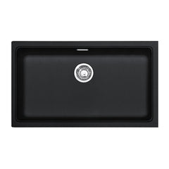 Franke Kubus KBG110-74 Onyx Single Bowl Granite Sink